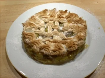 Stachelbeerkuchen mit Baiserhaube - Rezept - Bild Nr. 2