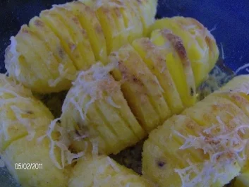 Schwedische Fächerkartoffeln - Rezept
