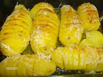 Schwedische Fächerkartoffeln - Rezept