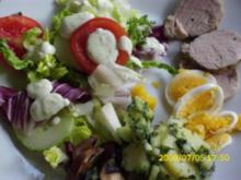 Salat:  Sonntagabend-Reste-Salat - Rezept