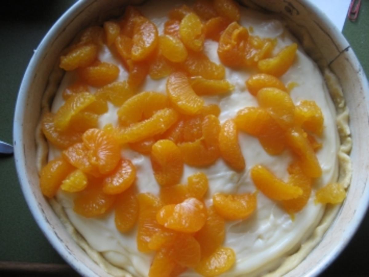 Mandarinen-Schmand Kuchen - Rezept - Bild Nr. 3