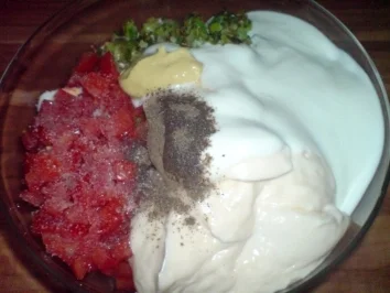 Eiersalat rot-gelb-grün - Rezept - Bild Nr. 6