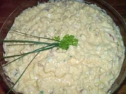 Eiersalat rot-gelb-grün - Rezept