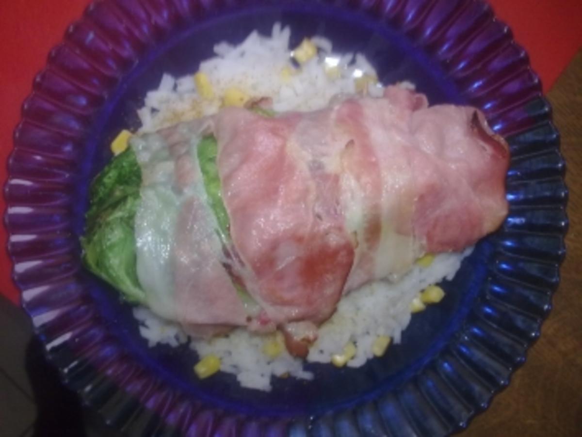 Salatherzen mit Bacon oder Parmaschinken - Rezept - kochbar.de