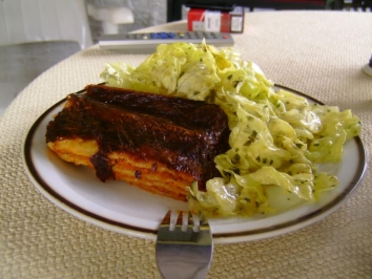 Bilder für Lasagne mit Hackfleisch und Lasagneblätter ohne Vorkochen - Rezept