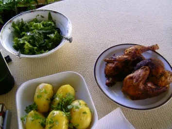 Rezept: Hähnchen im Römertopf Bild Nr. 7 Hähnchen im Römertopf - Rezept - Bild Nr. 7