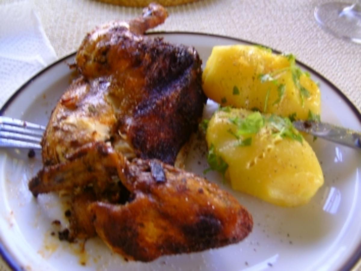 Hähnchen im Römertopf - Rezept - Bild Nr. 9