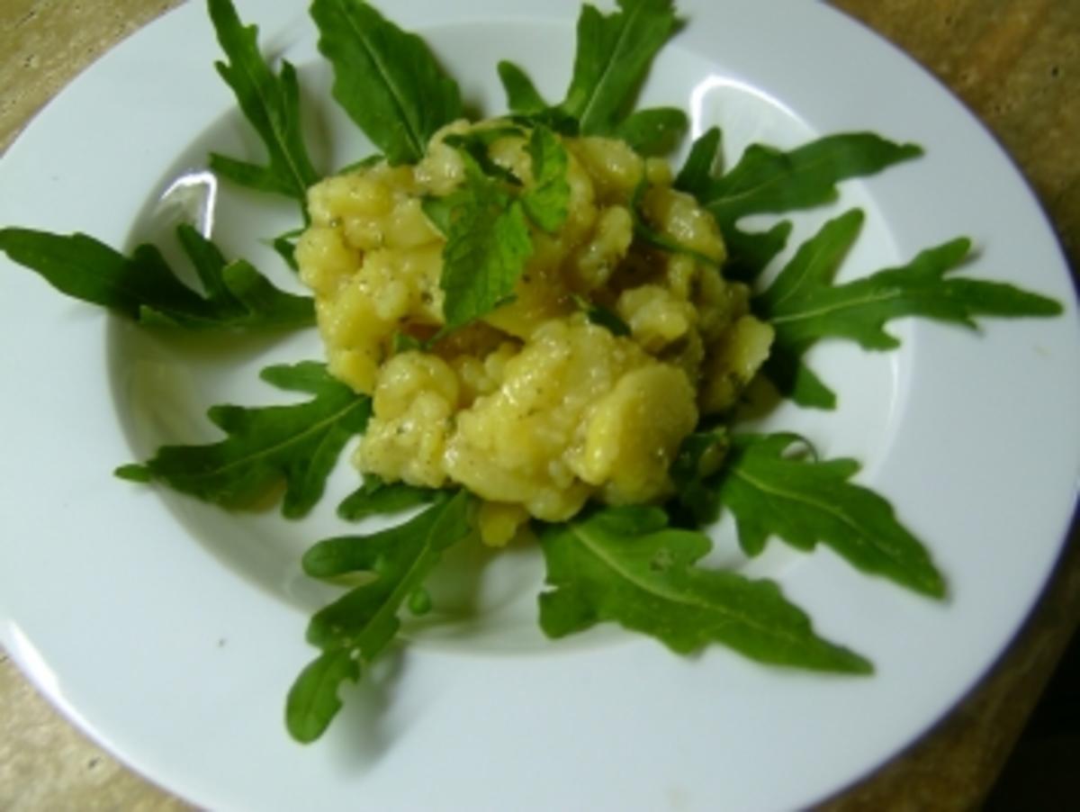 Kartoffelsalat mit Rucola - Rezept mit Bild - kochbar.de