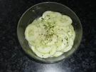 Gurkensalat mit Joghurt - Rezept