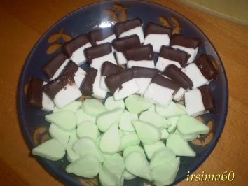 Rezept: Pfefferminz -Fondants Pfefferminz -Fondants - Rezept