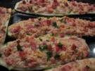 Zucchini-Schiffchen / Variation 1. - Rezept