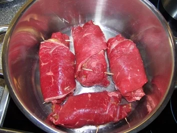 Fleisch - Rinderrouladen - Rezept - Bild Nr. 2