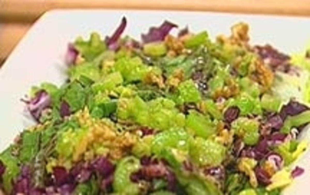Eskarol- und Radicchio-Salat - Rezept