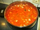 Feurige Gulaschsuppe         (Partysuppe) - Rezept