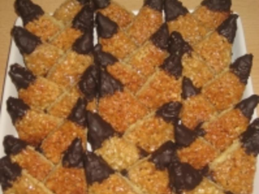 Mandelecken mit für den Teig: und Mehl - Rezept mit Bild - kochbar.de