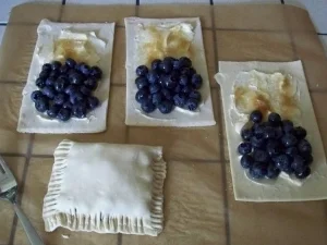 Blaubeertaschen - Rezept - Bild Nr. 4