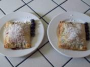 Blaubeertaschen - Rezept