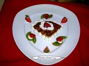 Caramelisierte Pflaumentarte an Rumsahne - Rezept