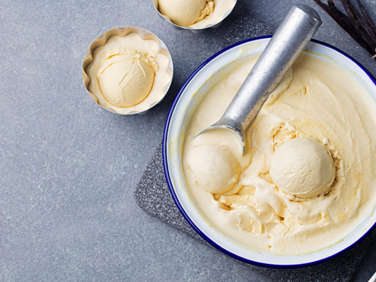 Eiscreme Grundrezept - ohne Kochen - Rezept - kochbar.de