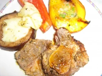 Rezept: Nektarinen karamelisiert vom Grill Bild Nr. 3 Nektarinen karamelisiert vom Grill - Rezept - Bild Nr. 3