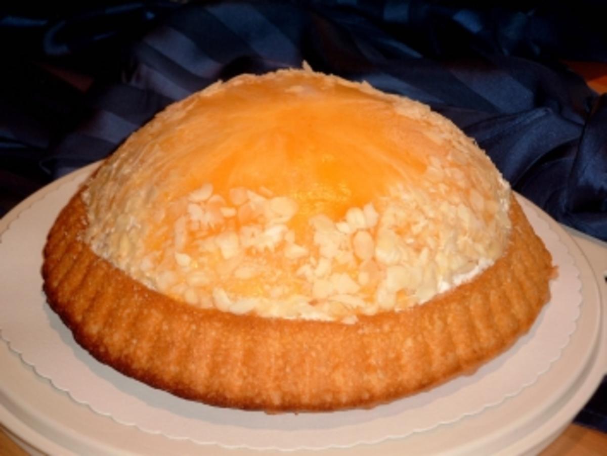 Pfirsich-Sahne-Torte - Rezept