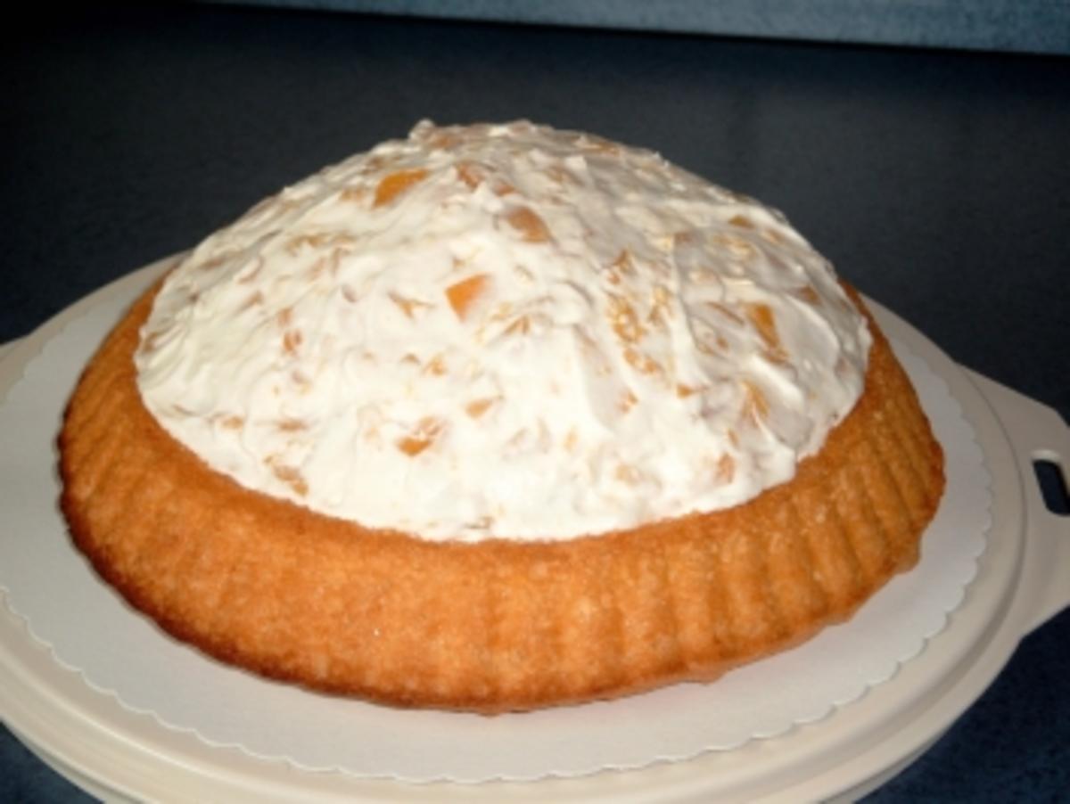 Pfirsich-Sahne-Torte - Rezept - Bild Nr. 2
