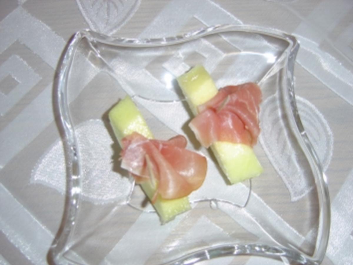 Galia Melone mit Schinken - Rezept mit Bild - kochbar.de