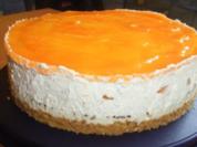 Philadelphiatorte mit Pfirsichen - Rezept