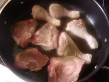 Paella - vom Hähnchen - Rezept - Bild Nr. 9