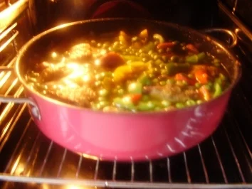 Paella - vom Hähnchen - Rezept - Bild Nr. 23