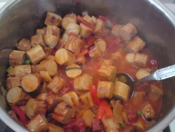 Grillwürstchen im Pott mit Spätzle - Rezept - Bild Nr. 10