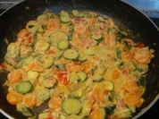 Gemüse: Sommerliches Pfannengemüse - Rezept