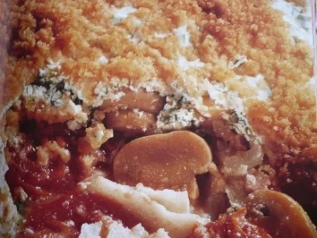 Überbackenes Fischfilet - Rezept