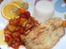Pangasius - Filet süßsauer, mit Ananas und Paprika - Rezept