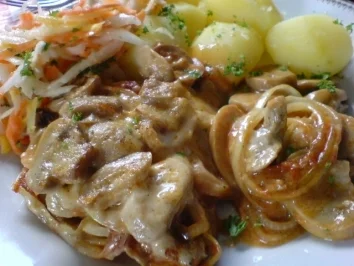 Rezept: Champignon-Schnitzel Champignon-Schnitzel - Rezept