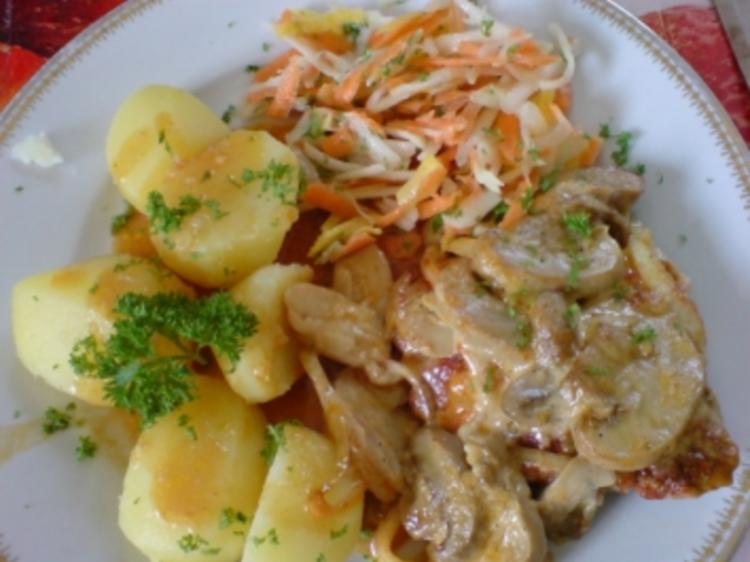 Champignon-Schnitzel - Rezept mit Bild - kochbar.de