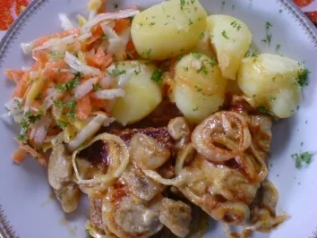 Rezept: Champignon-Schnitzel Bild Nr. 17 Champignon-Schnitzel - Rezept - Bild Nr. 17