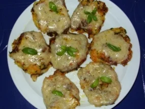 Kartoffel/Karotten-Puffer mit frischen Kräutern - Rezept - Bild Nr. 3