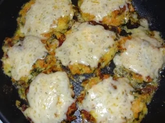 Kartoffel/Karotten-Puffer mit frischen Kräutern - Rezept