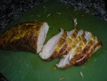 Rezept: Gemüse-Safrannudeln mit Truthahnfilet Bild Nr. 3 Gemüse-Safrannudeln mit Truthahnfilet - Rezept - Bild Nr. 3