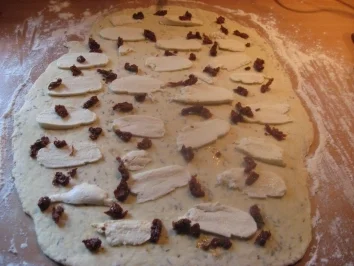 Rezept: Tomate/Mozzarella.......Brötchen Bild Nr. 4 Tomate/Mozzarella.......Brötchen - Rezept - Bild Nr. 4