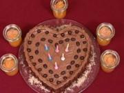Geburtstags-Mokka-Herz mit Orangen-Zitrusfrüchteragout (Korff und Leuchtmann) - Rezept