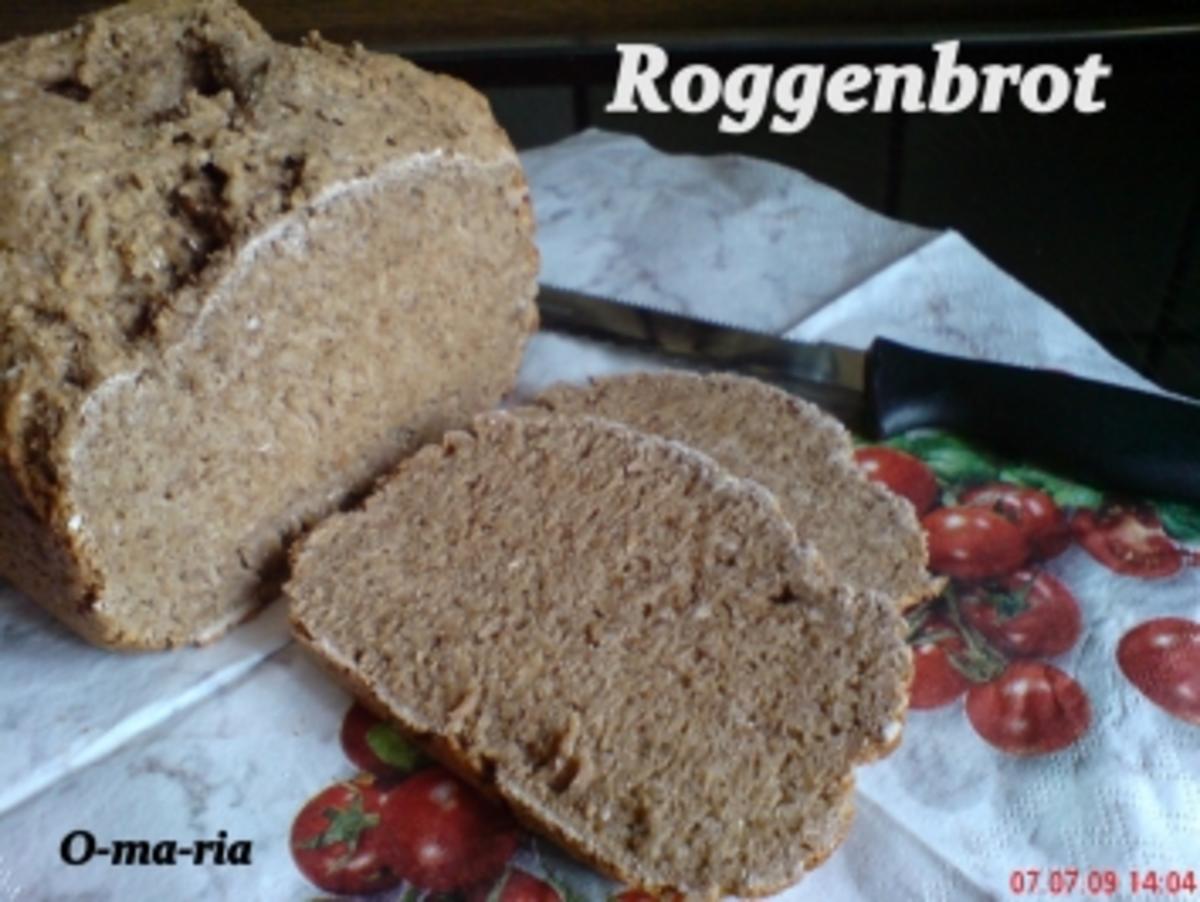 Brot ~ Roggenbrot auch für den BBA geeignet - Rezept