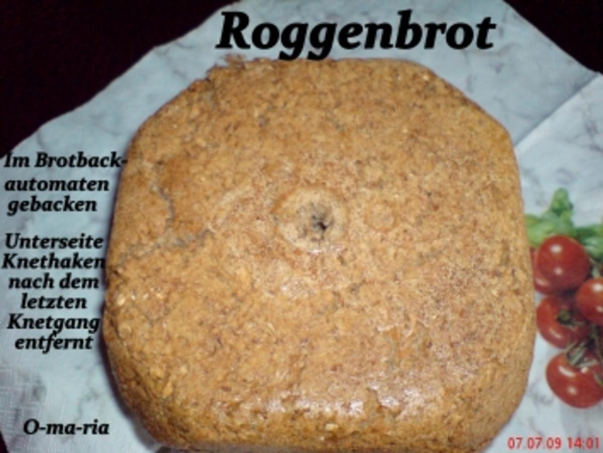 Brot ~ Roggenbrot auch für den BBA geeignet - Rezept - Bild Nr. 3
