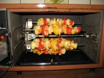 Rezept: Gegrillte Hähnchenspieße Gegrillte Hähnchenspieße - Rezept