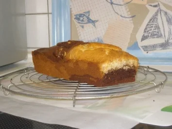 Marmorkuchen mit Kaffeenote - Rezept