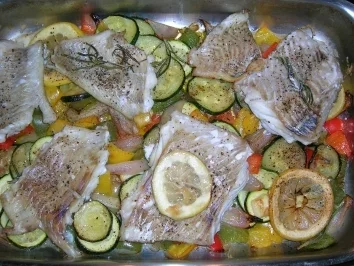 Rezept: Seelachs Provencal Bild Nr. 5 Seelachs Provencal - Rezept - Bild Nr. 5