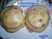 Zwischenmahlzeit: Vollkornbrötchen mögens heiß! - Rezept