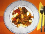 Gratinierte Steakpfanne - Ratatoille Art - Rezept