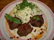 Italienisch angehauchte Ofenfleischküchle - Rezept